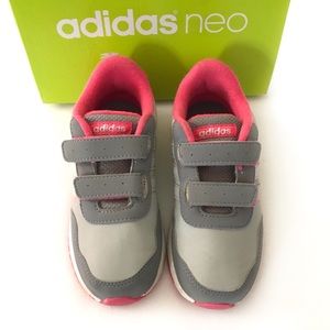 Like New! Adidas Neo Toddler Pink Shoes US Size 8